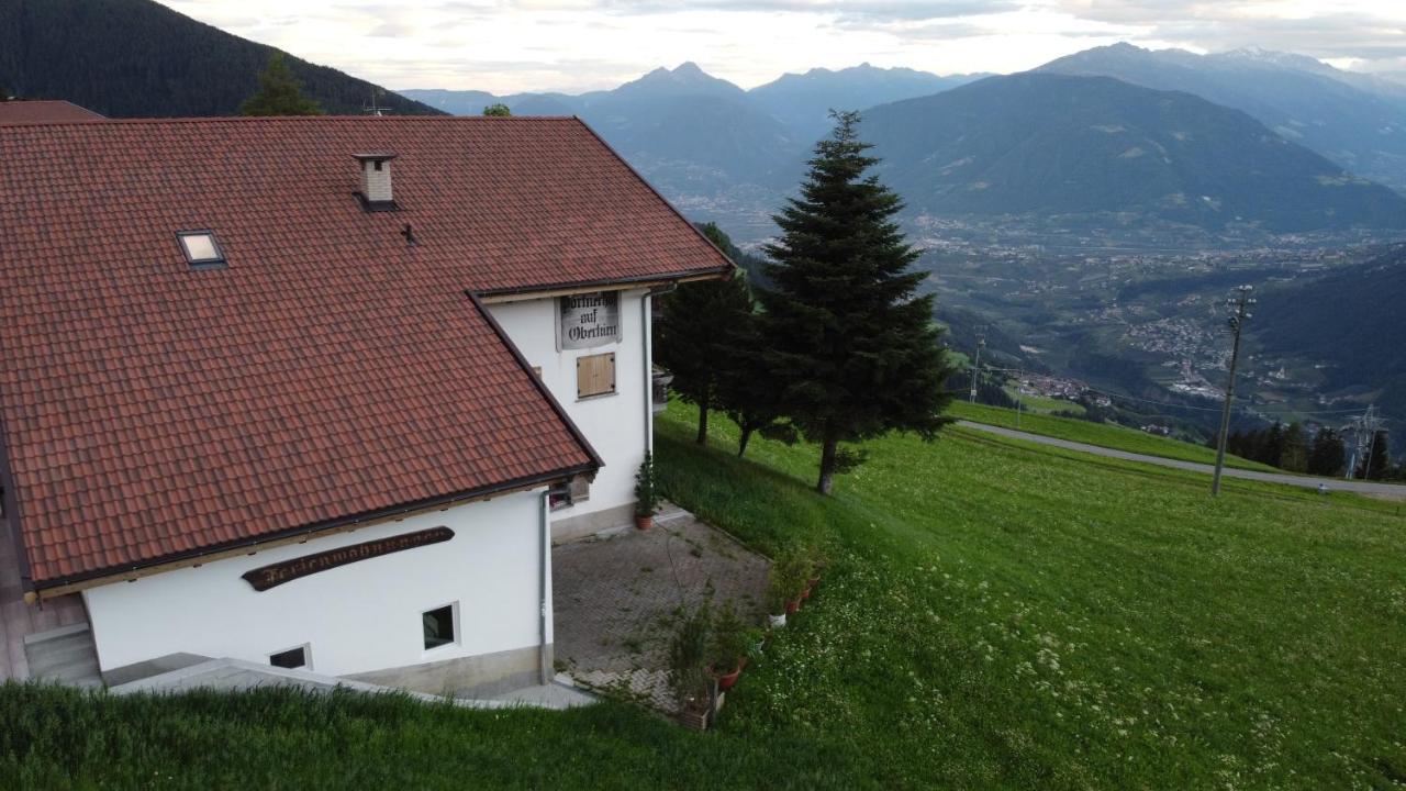 Ferienwohnung Portnerhof Auf Oberkirn Schenna Exterior foto